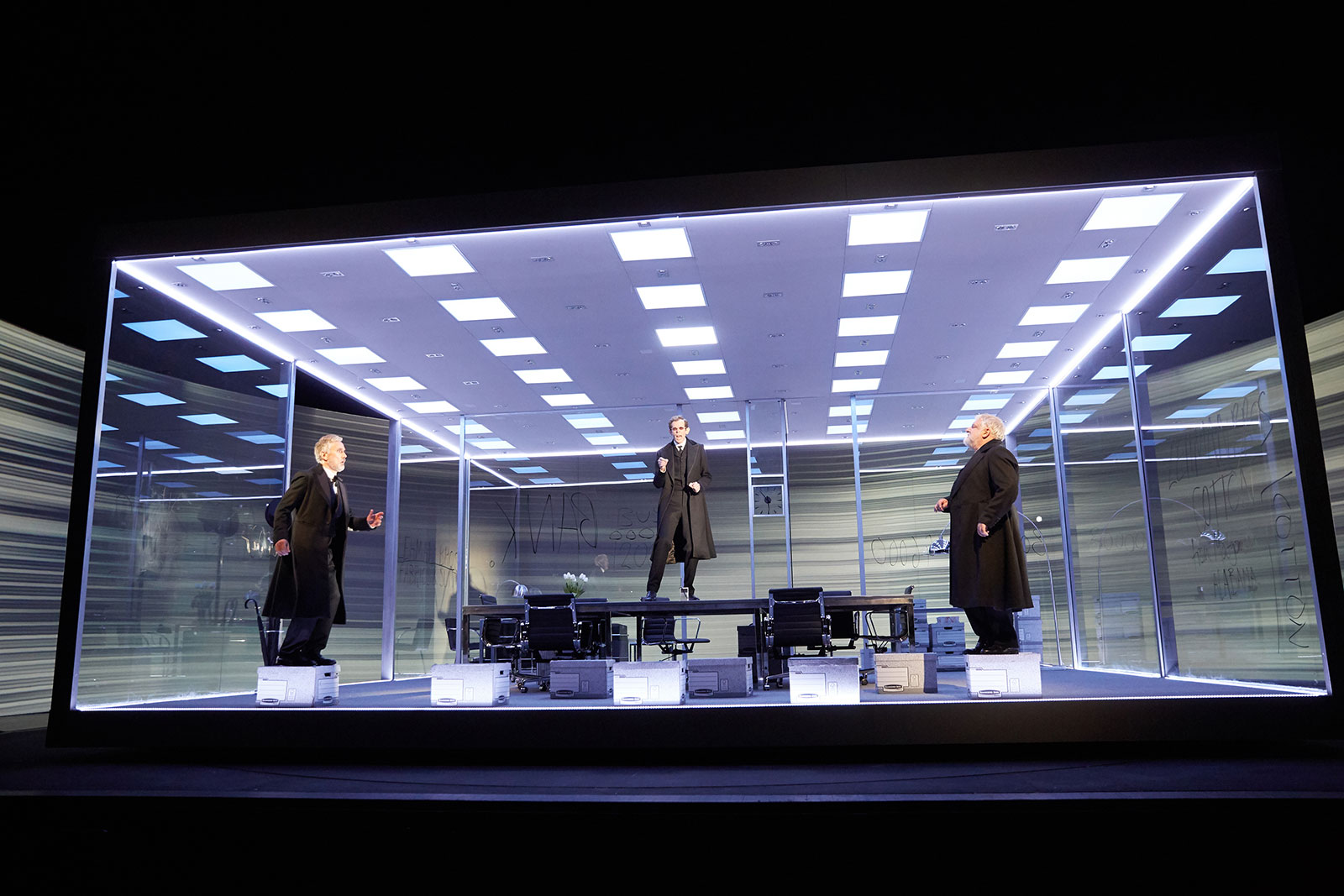 Hamlet - 2017 - Des: Ez Devlin  Set design theatre, Theatre